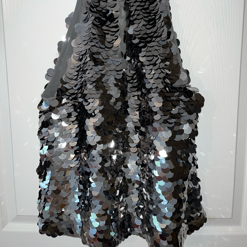 Ramy Brook womens Large Sequin Top - Picture 2 of 3